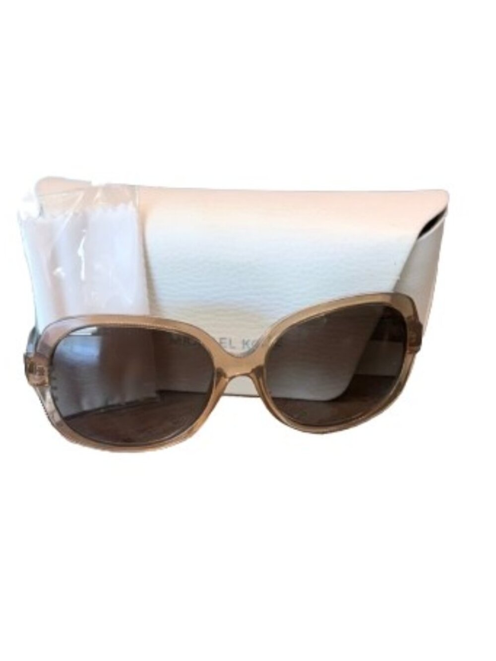 Michael Kors MK6017 Isle of Skye Oversized Square Sunglasses NWT w/ Case